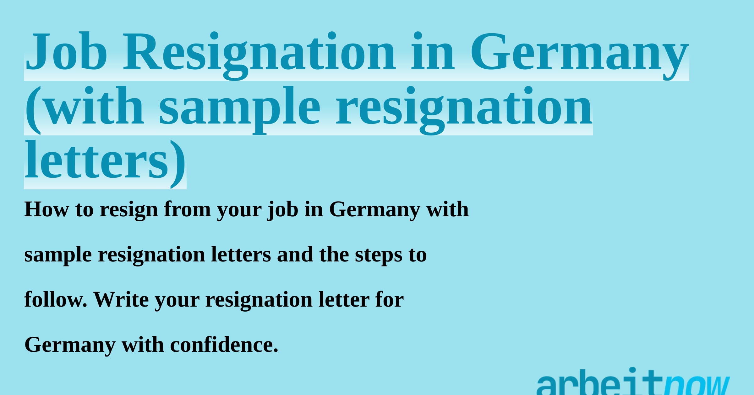 how-to-write-a-resignation-letter-in-germany