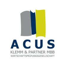 ACUS KLEMM & PARTNER MBB WIRTSCHAFTSPRÜFUNGSGESELLSCHAFT Jobs