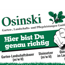 Osinski Garten-,Landschafts- und Pflegeleistungen GmbH Jobs